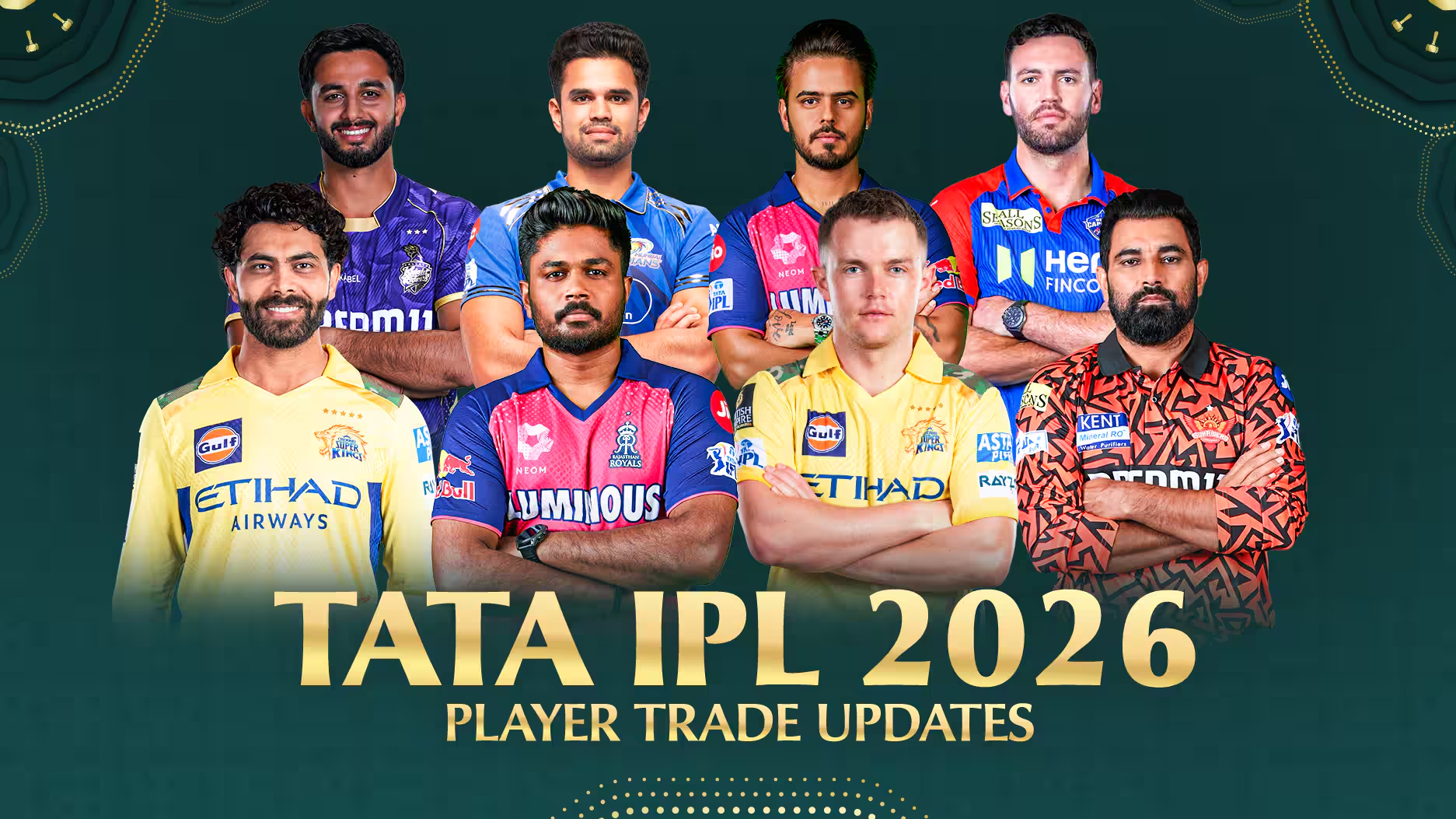 IPL 2026 All Teams Captains List and Betting Odds on Betexch365